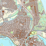 Kortforsyningen Skive (1:25,000 scale) digital map