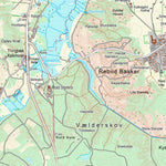 Kortforsyningen Skørping (1:25,000 scale) digital map