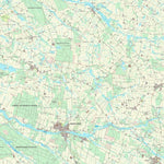 Kortforsyningen Sønder Omme (1:25,000 scale) digital map