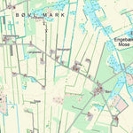 Kortforsyningen Sønder Omme (1:25,000 scale) digital map