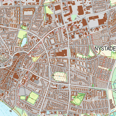 Kortforsyningen Sønderborg (1:25,000 scale) digital map