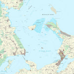 Kortforsyningen Stege (1:25,000 scale) digital map