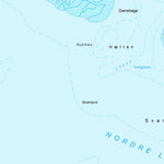 Kortforsyningen Stege (1:25,000 scale) digital map