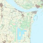 Kortforsyningen Storvorde (1:25,000 scale) digital map