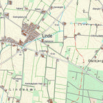 Kortforsyningen Struer (1:25,000 scale) digital map