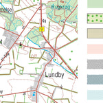 Kortforsyningen Svendborg (1:50,000 scale) digital map