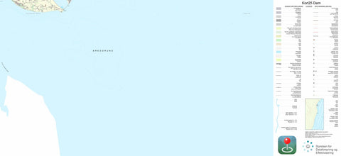 Kortforsyningen Sydals 2 (1:25,000 scale) digital map