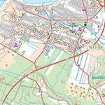Kortforsyningen Thisted 3 (1:50,000 scale) digital map
