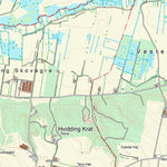 Kortforsyningen Tjele (1:25,000 scale) digital map