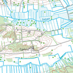 Kortforsyningen Tjele (1:50,000 scale) digital map