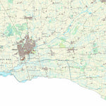 Kortforsyningen Tønder (1:25,000 scale) digital map