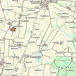 Kortforsyningen Tranekær (1:25,000 scale) digital map