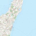 Kortforsyningen Tranekær (1:50,000 scale) digital map