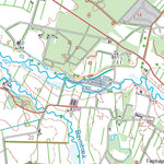 Kortforsyningen Ulfborg 1 (1:50,000 scale) digital map