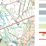 Kortforsyningen Ulfborg 1 (1:50,000 scale) digital map