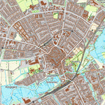 Kortforsyningen Varde (1:25,000 scale) digital map