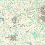 Kortforsyningen Vejen (1:25,000 scale) digital map