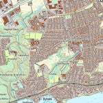 Kortforsyningen Vejle (1:25,000 scale) digital map