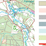 Kortforsyningen Videbæk (1:50,000 scale) digital map