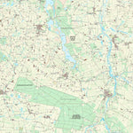 Kortforsyningen Vinderup (1:25,000 scale) digital map