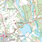 Kortforsyningen Vinderup (1:50,000 scale) digital map