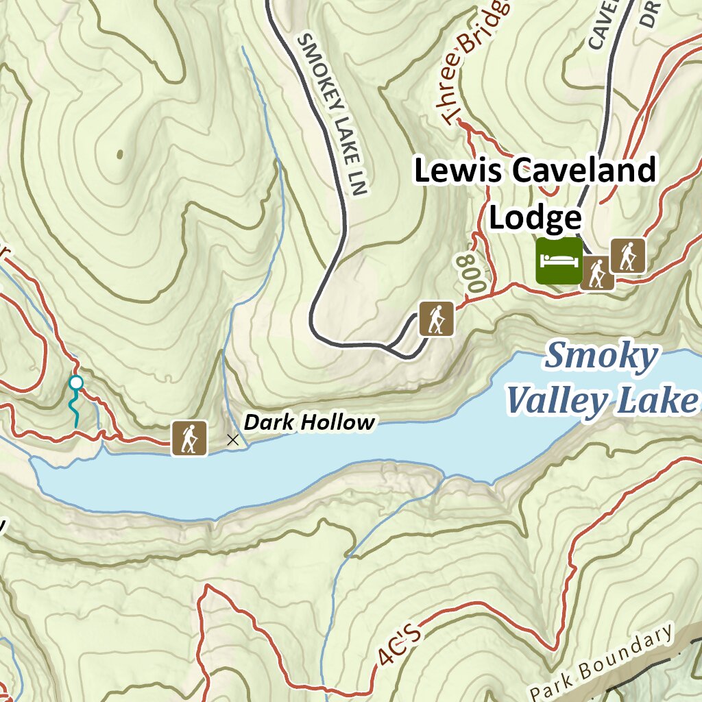 Carter Caves - Kentucky State Parks Edition Map by KyGeoNet | Avenza Maps