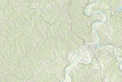 KyGeoNet KyTopo (N06E26): Falmouth, Kentucky - 24k digital map