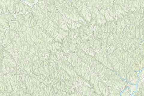 KyGeoNet KyTopo (N10E32): Gimlet, Kentucky - State Park Trails Edition digital map