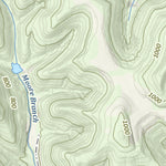KyGeoNet KyTopo (N10E33): Grayson Lake, Kentucky - State Park Trails Edition digital map
