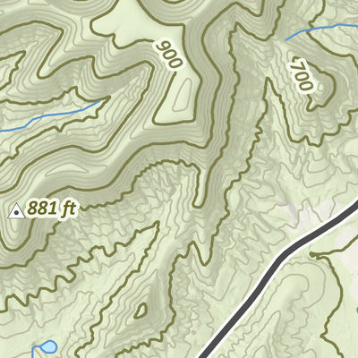 KyGeoNet KyTopo (N13E20): Clermont, Kentucky - 24k digital map