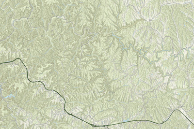 KyGeoNet KyTopo (N14E30): Pine Ridge, Kentucky - 24k digital map