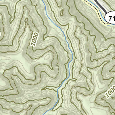 KyGeoNet KyTopo (N14E30): Pine Ridge, Kentucky - 24k digital map
