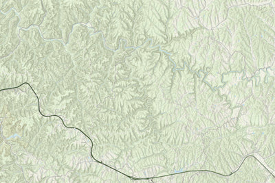 KyGeoNet KyTopo (N14E30): Pine Ridge, Kentucky - State Park Trails Edition digital map
