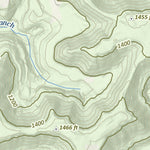 KyGeoNet KyTopo (N16E33): Waldo, Kentucky - State Park Trails Edition digital map