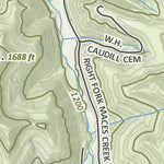 KyGeoNet KyTopo (N20E32): Middle Fork, Kentucky - 24k digital map