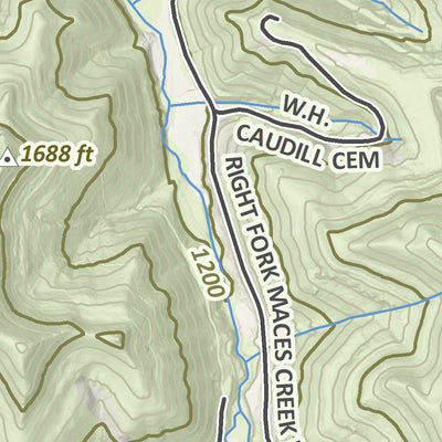 KyGeoNet KyTopo (N20E32): Middle Fork, Kentucky - 24k digital map