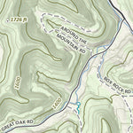 KyGeoNet KyTopo (N20E34): Whitesburg, Kentucky - State Park Trails Edition digital map