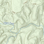 KyGeoNet KyTopo (N23E26): Cumberland Falls, Kentucky - State Park Trails Edition digital map