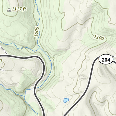 KyGeoNet KyTopo (N23E27): Clio, Kentucky - State Park Trails Edition digital map