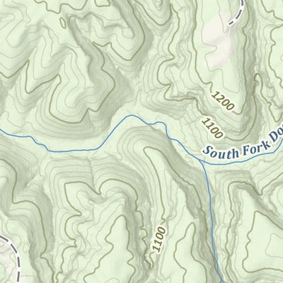 KyGeoNet KyTopo (N23E27): Clio, Kentucky - State Park Trails Edition digital map