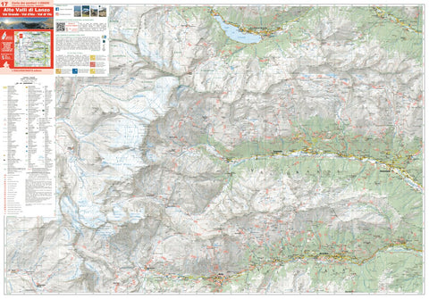 L'ESCURSIONISTA s.a.s. Alte Valli di Lanzo Nord 1:25.000 digital map