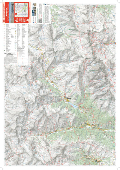 L'ESCURSIONISTA s.a.s. Monviso, Alta Val Varaita, Alta Valle Po 1:25.000 digital map