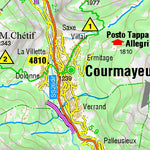 L'ESCURSIONISTA s.a.s. Mtb La Sorgente Giro 1 digital map