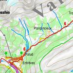 L'ESCURSIONISTA s.a.s. Mtb La Sorgente Giro 6 digital map