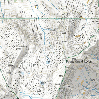 L'ESCURSIONISTA s.a.s. Valgrisenche, Val di Rhêmes, Valsavarenche Nord 1:25.000 digital map