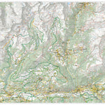 L'ESCURSIONISTA s.a.s. Valle Centrale MTB map 1:25.000 bundle