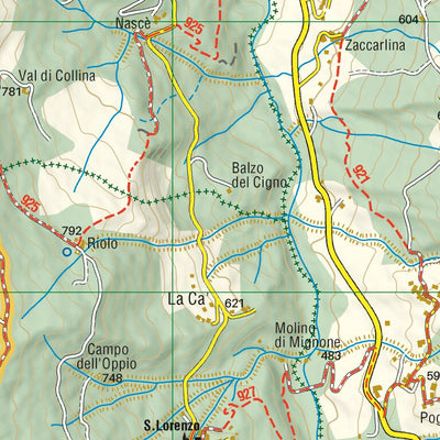 L'ESCURSIONISTA s.a.s. Via degli Dei T3 2021 digital map