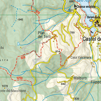 L'ESCURSIONISTA s.a.s. Via degli Dei T4 2021 digital map