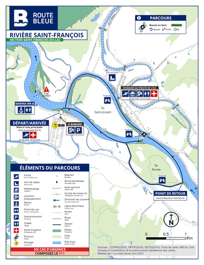 La route bleue : Boucle en Huit Preview 1