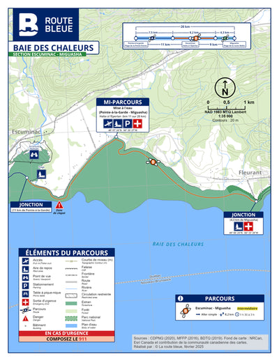 La route bleue : Escuminac - Misguasha Preview 1